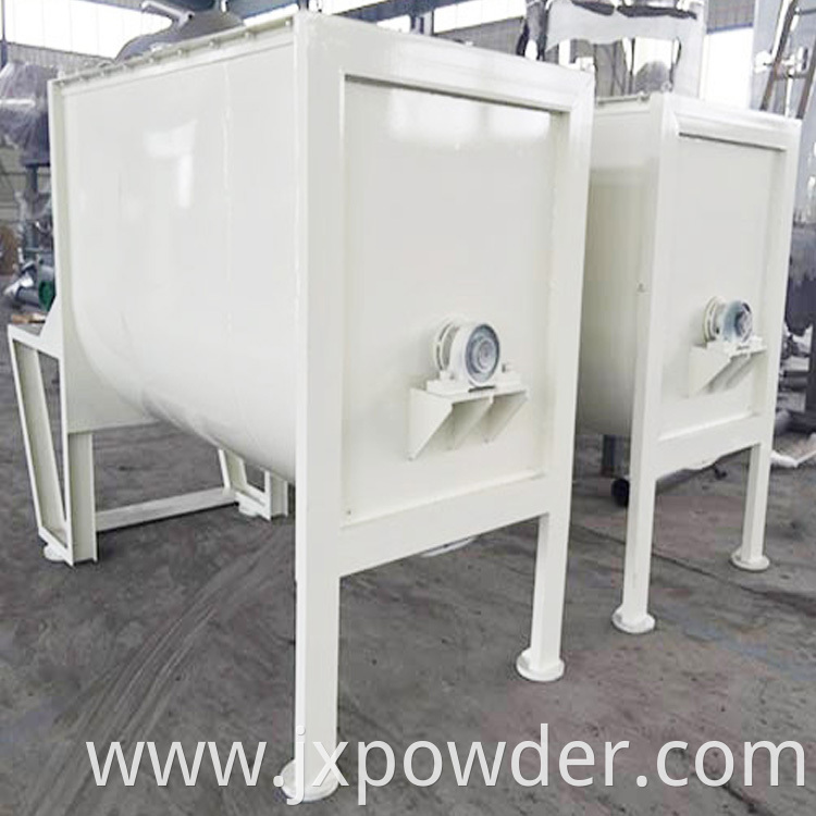 twin or double screw belt mixer